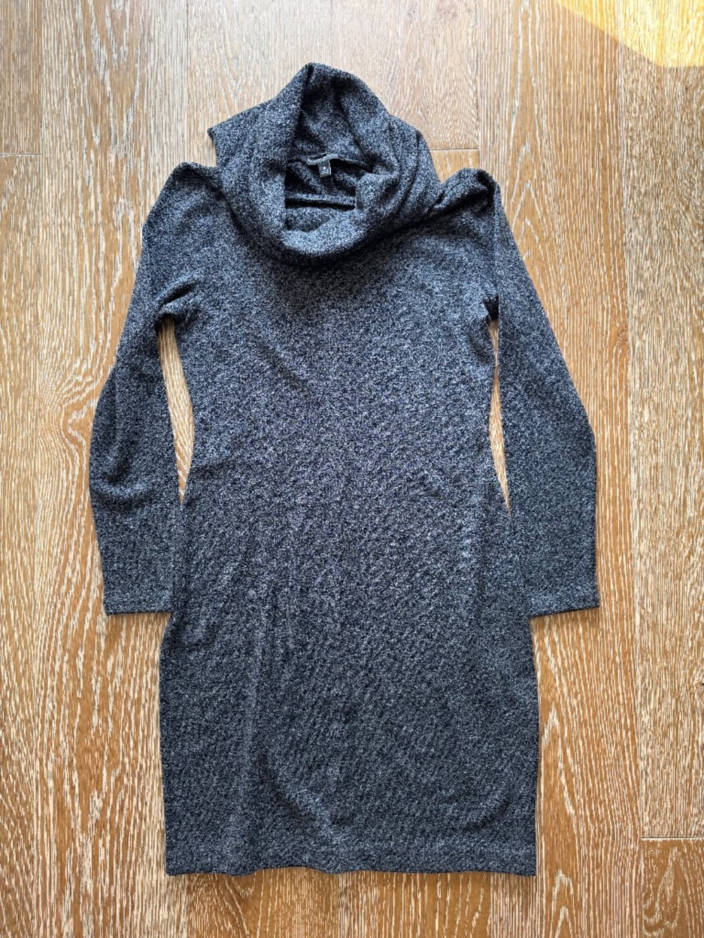 Banana Republic - Women's Sweater Dress - Black/Grey - Size Small